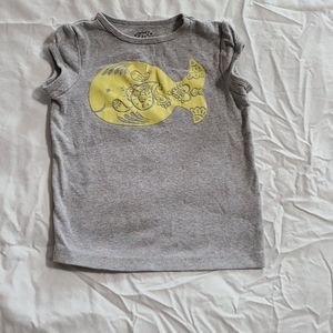 Carter's fish tee, 4T